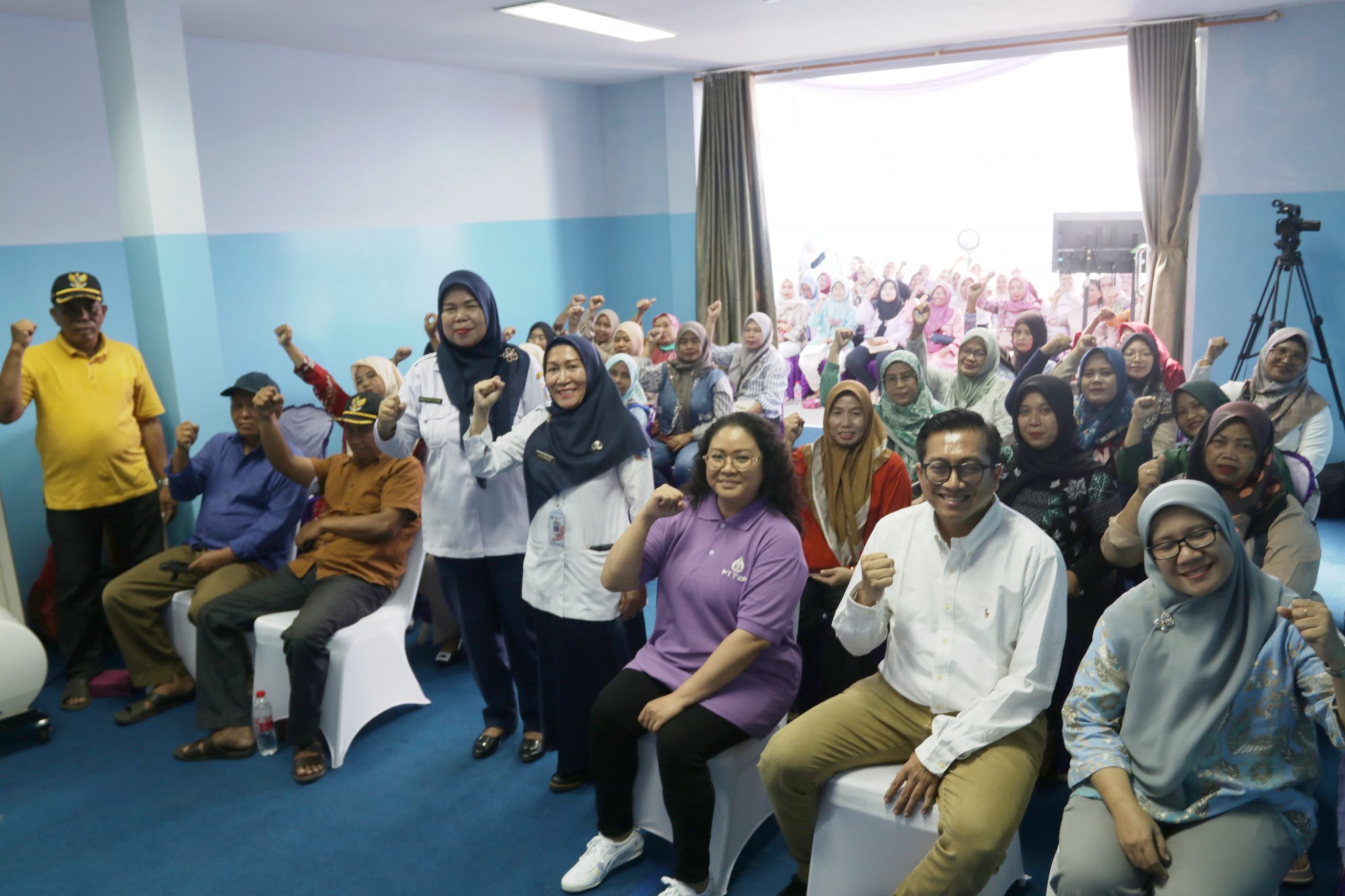 Peserta Edukasi Kanker Payudara dan Pemeriksaan Gratis (Foto Istimewa) 