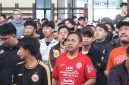 Dekot Radian saat Nobar Pertandingan Persija vs Persib di Pajagalan (Foto Istimewa)