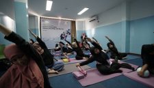 kegiatan Edukasi Nutrisi Ibu Hamil yang dipadukan dengan Senam Hamil/Pilates di Aula Gerai Sehat Rorotan (Foto Istimewa)